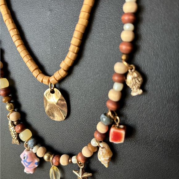 Free People Nash Layered Necklace NWT - Picture 6 of 8